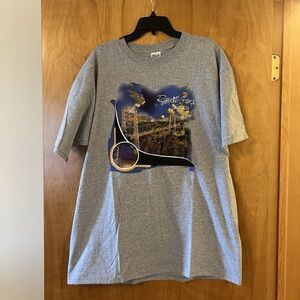 Anvil Colorado Royal Gorge Graphic Gray T-Shirt Vintage Tee Travel Tourist XL